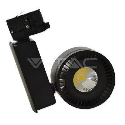 Oprawa LED V-TAC Szynoprzewód 3F 45W COB CRI95+CZARNA VT-4545 6000K 2300LM