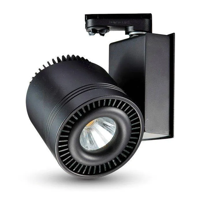 Oprawa LED V-TAC Szynoprzewód 3F 45W COB CRI95+CZARNA VT-4545 6000K 2300LM
