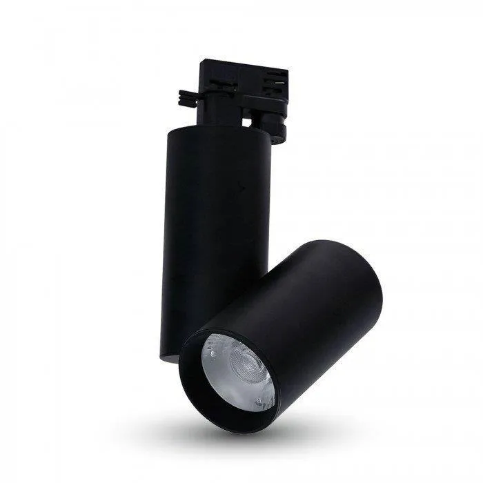 Oprawa LED V-TAC Szynoprzewód 3F 15W 24ST VT-4615B 6400K 1350LM 5 Lat Gwarancji - Czarny