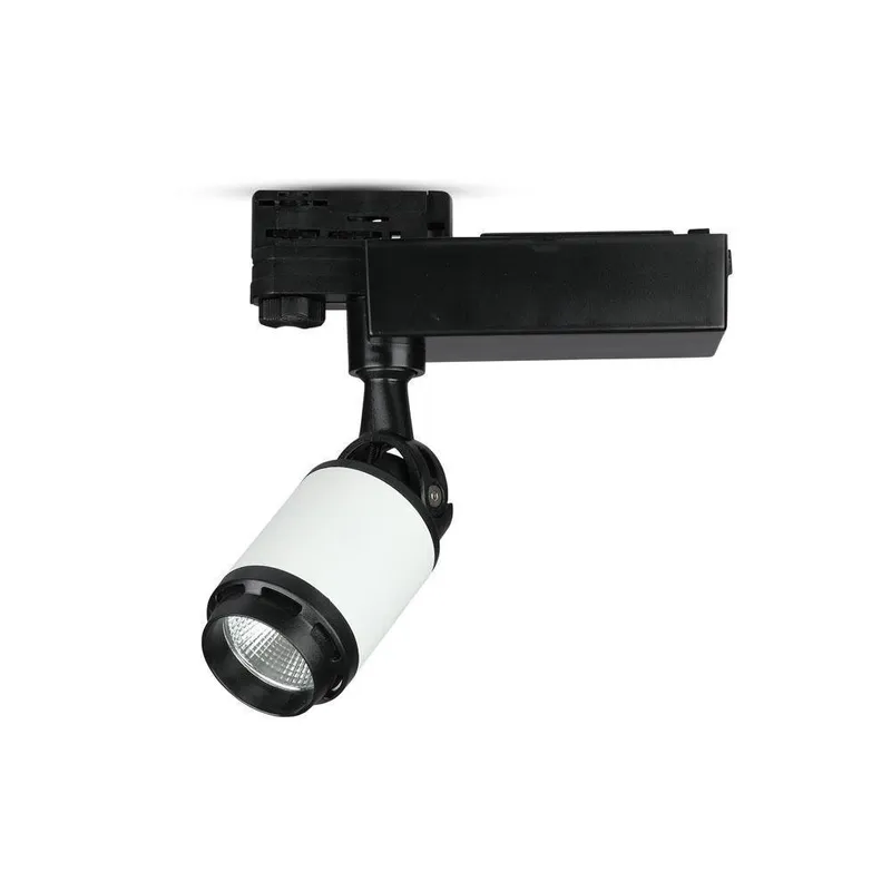 Oprawa LED V-TAC Szynoprzewód 3F 35W 24ST LED Czarny Biały VT-4537 6400K 2850LM
