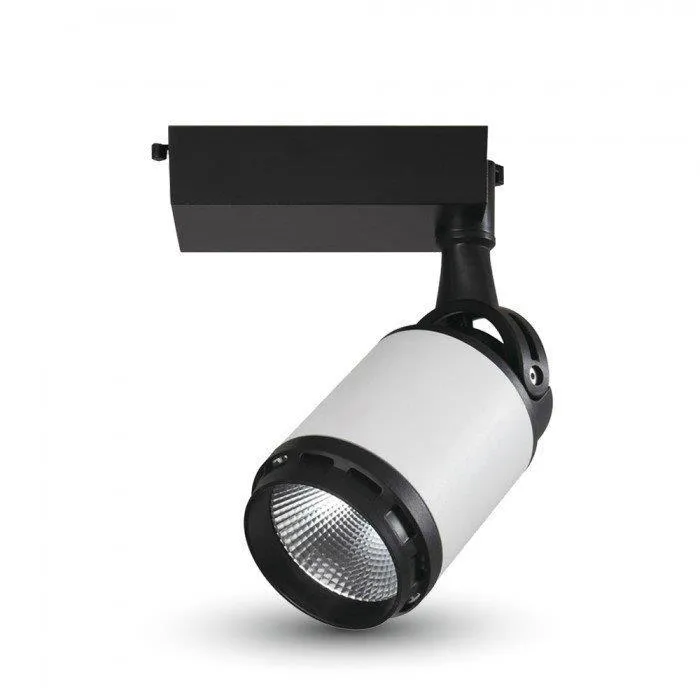Oprawa LED V-TAC Szynoprzewód 3F 35W 24ST LED Czarny Biały VT-4537 6400K 2850LM