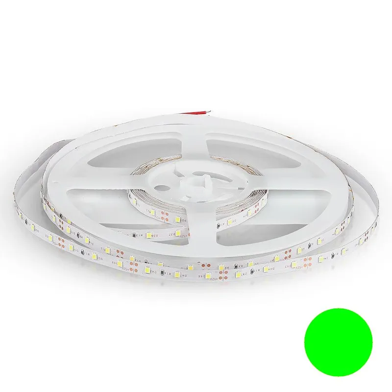 Taśma LED V-TAC 12V SMD3528 300LED IP20 3,6W/M VT-3528 Kolor 400LM - Zielony
