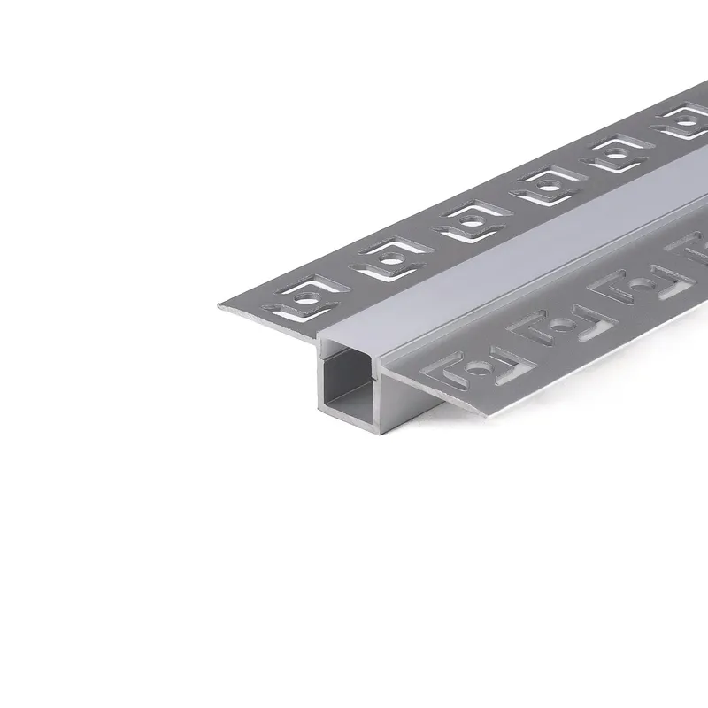 Profil Do LED Zestaw, ALU Anodowany Do Gipsowania 95mm V-TAC 2mb Klosz Mleczny 12,5x10mm VT-8102