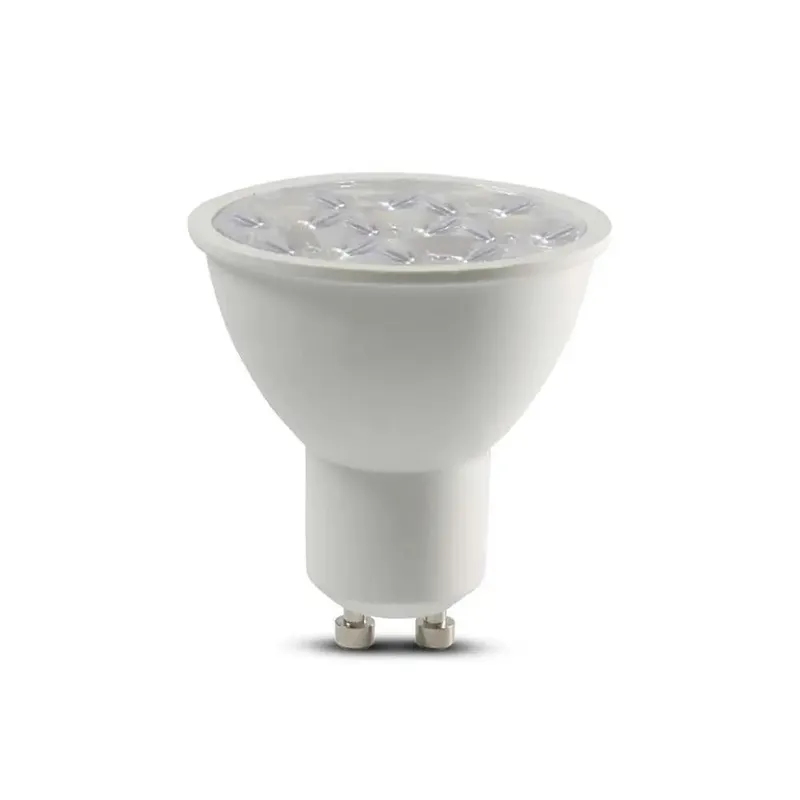 Żarówka LED V-TAC SAMSUNG CHIP GU10 6W 10ST (Wąski Kąt Światła) VT-249 6400K 500LM 5 Lat Gwarancji
