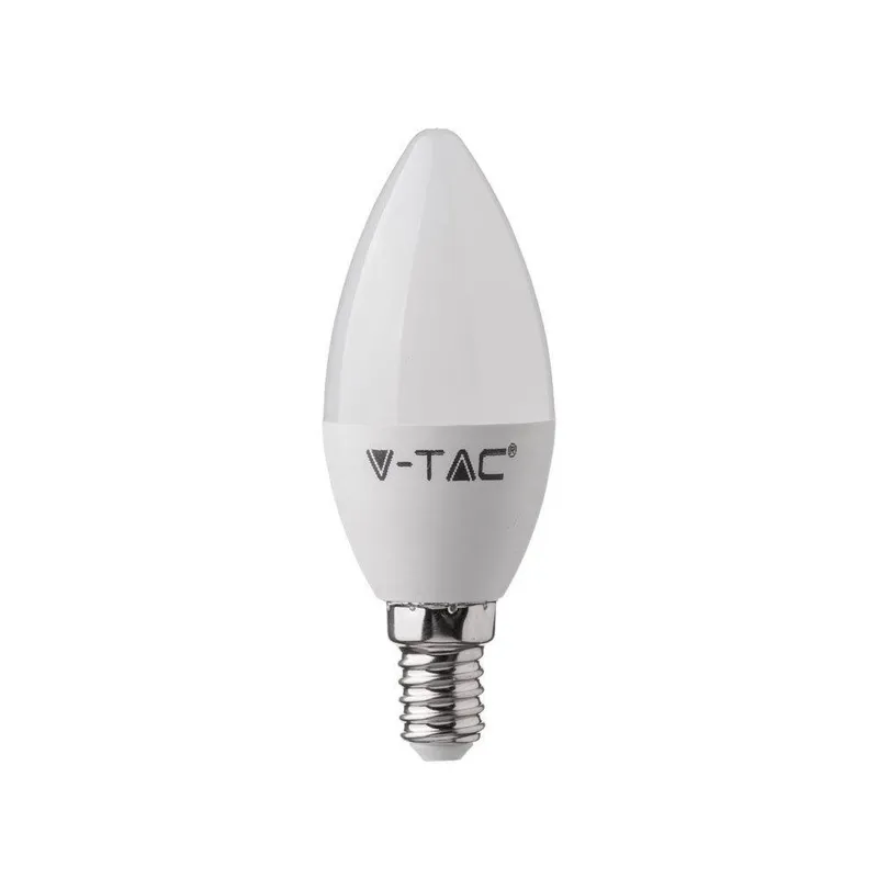 Żarówka LED V-TAC 3.5W E14 Świeczka Pilot VT-2214 6400K+RGB 320LM