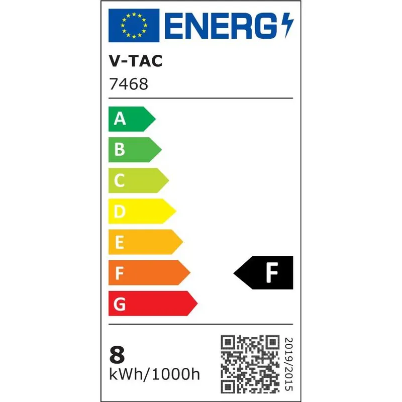 Żarówka LED V-TAC 8W Filament E27 R125 Ściemnialna VT-2198D 6500K 600LM