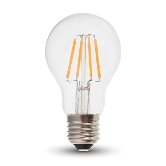 Żarówka LED V-TAC 4W Filament E27 A60 VT-1885 6400K 400LM