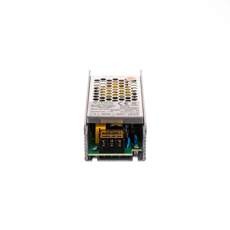 Zasilacz LED V-TAC 60W 24V 2.5A IP20 Modułowy Filtr EMI VT-24061