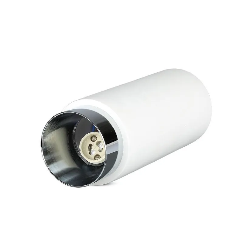 Oprawa V-TAC Gips Beton GU10 Natynkowa Biały/Chrom Mat VT-865-CHM 5 Lat Gwarancji
