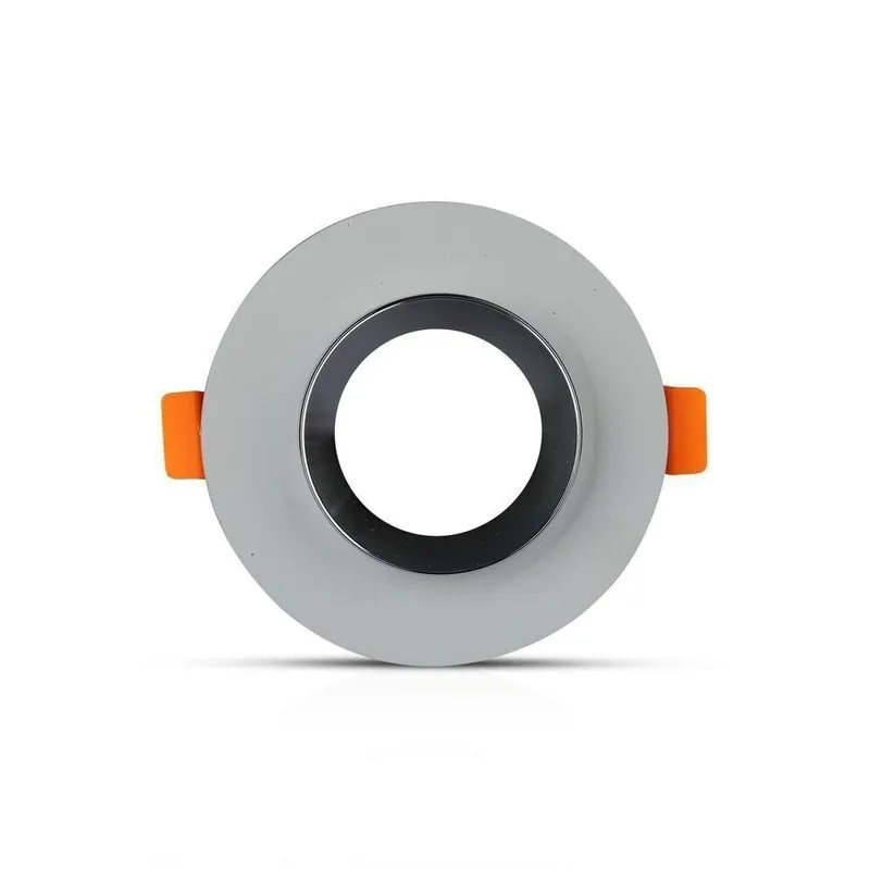 Oczko V-TAC Gips Beton GU10 Okrągłe Wpuszczane Szary/Chrom VT-862-MG