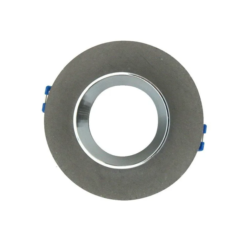 Oczko V-TAC Gips Beton GU10 Okrągłe Wpuszczane Szary/Chrom VT-862-MG