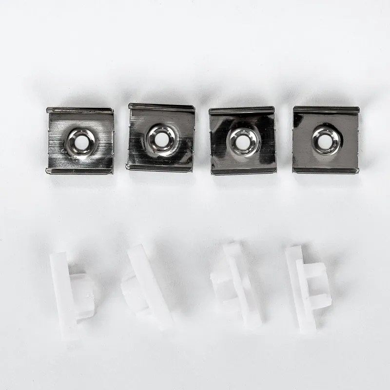 Profil Do LED Zestaw, ALU Anodowany Wpuszczany V-TAC 2mb Klosz Mleczny 24,7x7mm VT-8106