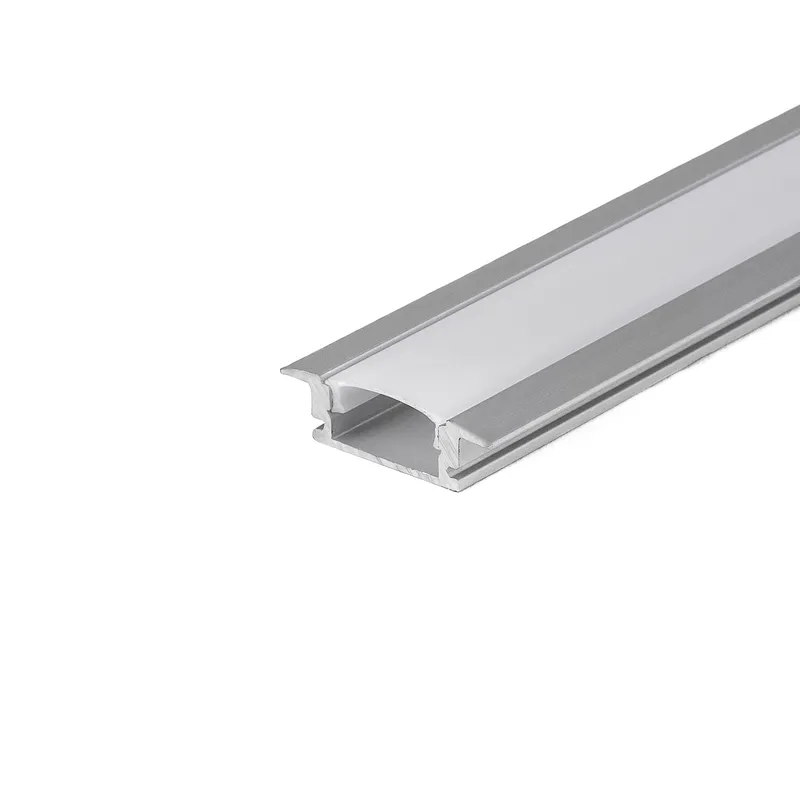 Profil Do LED Zestaw, ALU Anodowany Wpuszczany V-TAC 2mb Klosz Mleczny 24,7x7mm VT-8106