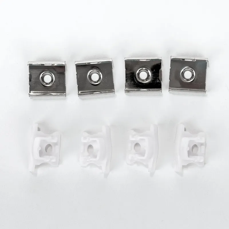 Profil Do LED Zestaw, ALU Anodowany Wpuszczany V-TAC 2mb Klosz Mleczny 23x15,5mm VT-8107