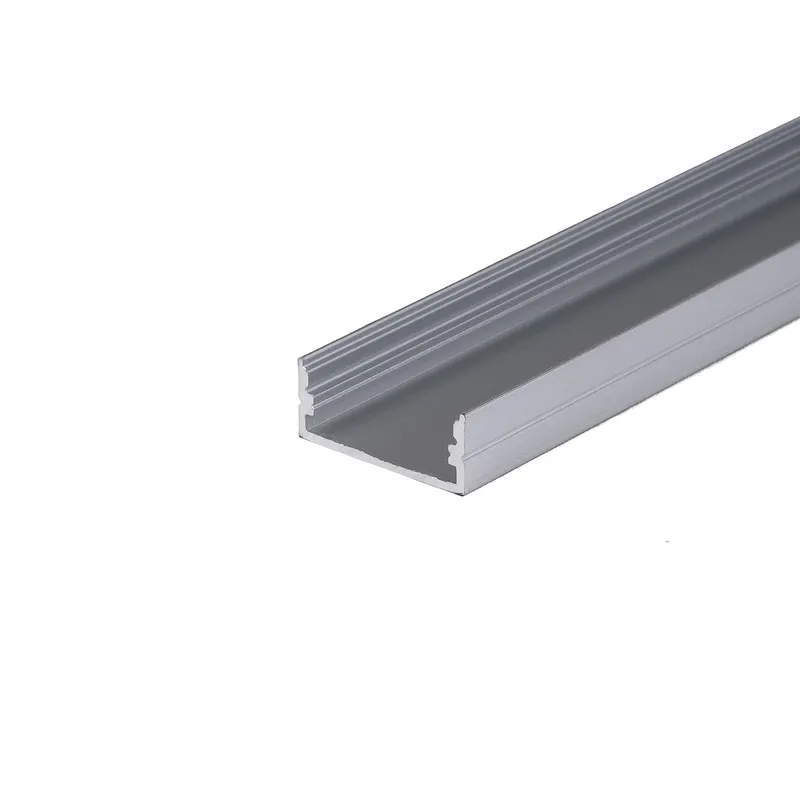 Profil Do LED Zestaw, ALU Anodowany Na Dwie Taśmy 215mm V-TAC 2mb Klosz Mleczny 23,5x10mm VT-8108