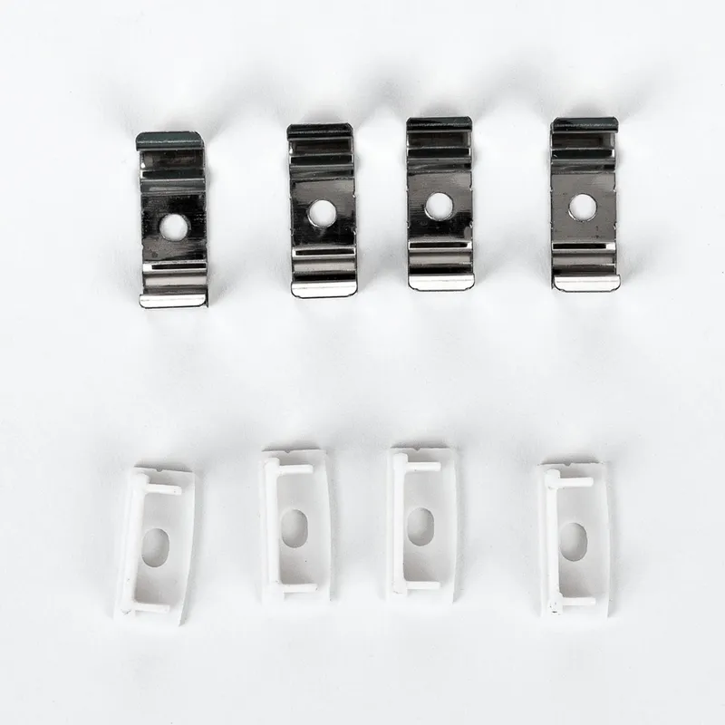 Profil Do LED Zestaw, ALU Anodowany Na Dwie Taśmy 215mm V-TAC 2mb Klosz Mleczny 23,5x10mm VT-8108