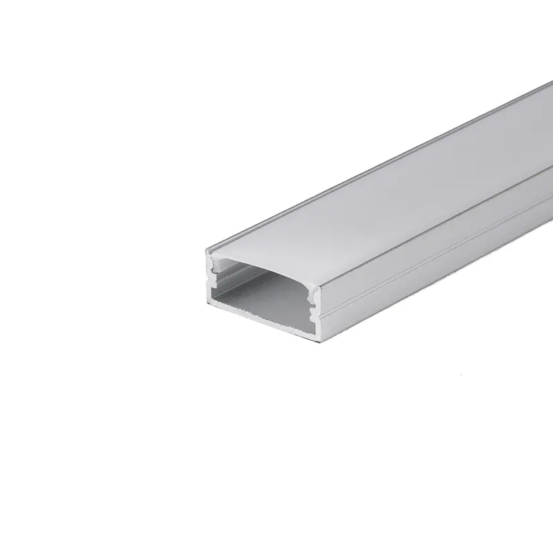 Profil Do LED Zestaw, ALU Anodowany Na Dwie Taśmy 215mm V-TAC 2mb Klosz Mleczny 23,5x10mm VT-8108