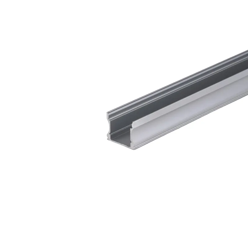 Profil Do LED Zestaw, ALU Anodowany V-TAC 2mb Klosz Mleczny 17,2x15,5mm VT-8110