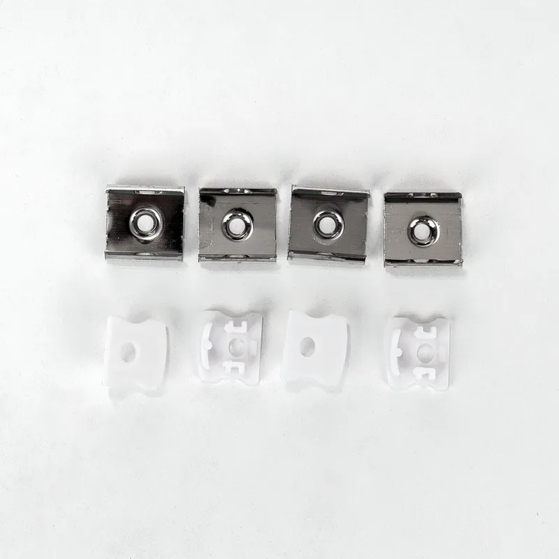 Profil Do LED Zestaw, ALU Anodowany V-TAC 2mb Klosz Mleczny 17,2x15,5mm VT-8110