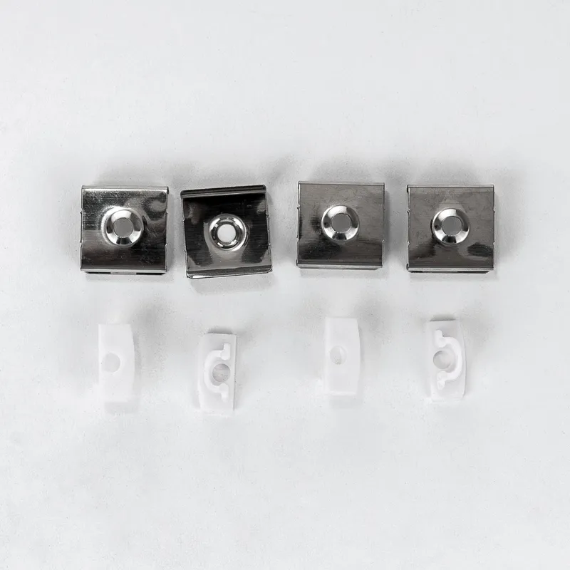 Profil Do LED Zestaw, ALU Anodowany V-TAC 2mb Klosz Mleczny 17,4x7mm VT-8113