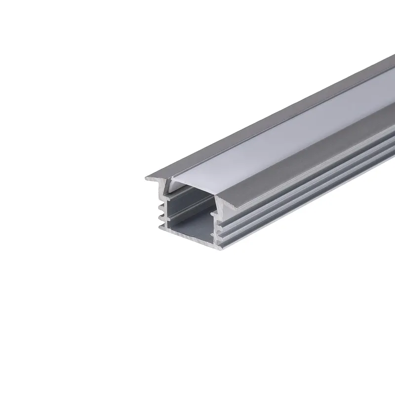 Profil Do LED Zestaw, ALU Anodowany Wpuszczany V-TAC 2mb Klosz Mleczny 24,5x12,2mm VT-8115