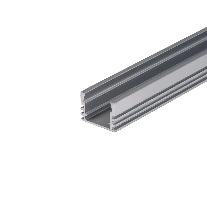 Profil Do LED Zestaw, ALU Anodowany V-TAC 2mb Klosz Mleczny 17,4x12,1mm VT-8116