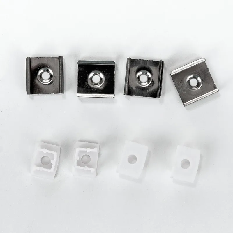 Profil Do LED Zestaw, ALU Anodowany V-TAC 2mb Klosz Mleczny 17,4x12,1mm VT-8116