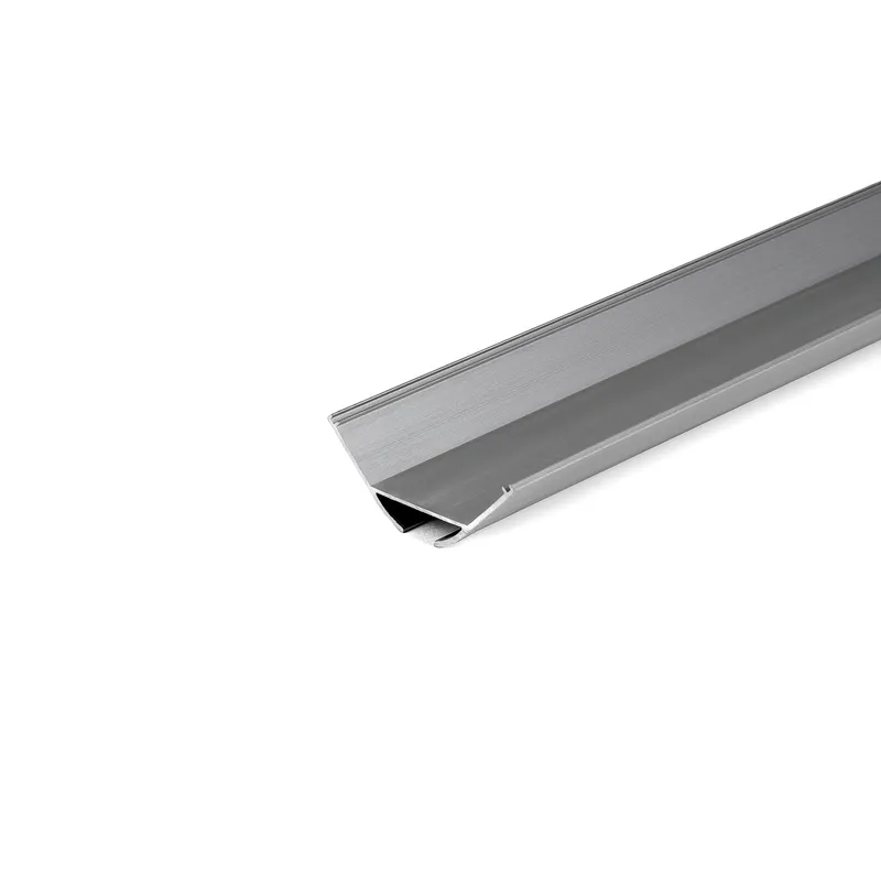 Profil Do LED Zestaw, ALU Anodowany Kątowy Na Dwie Taśmy V-TAC 2mb Klosz Mleczny 30x30mm VT-8105