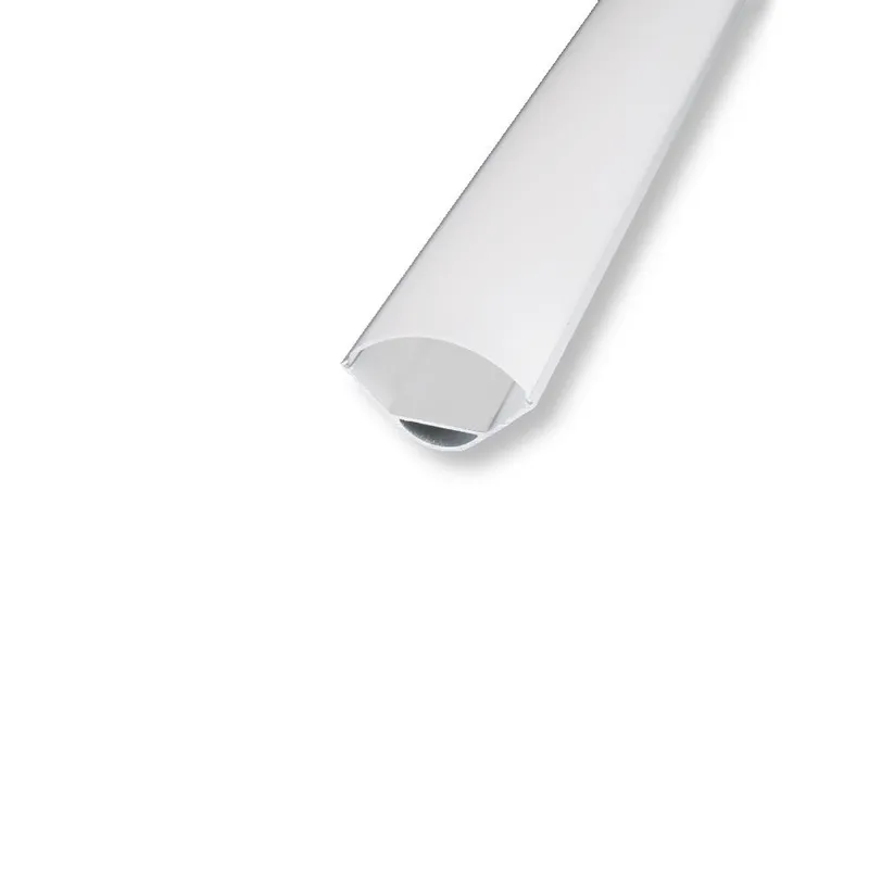 Profil Do LED Zestaw, ALU Anodowany Kątowy Na Dwie Taśmy V-TAC 2mb Klosz Mleczny 30x30mm VT-8105