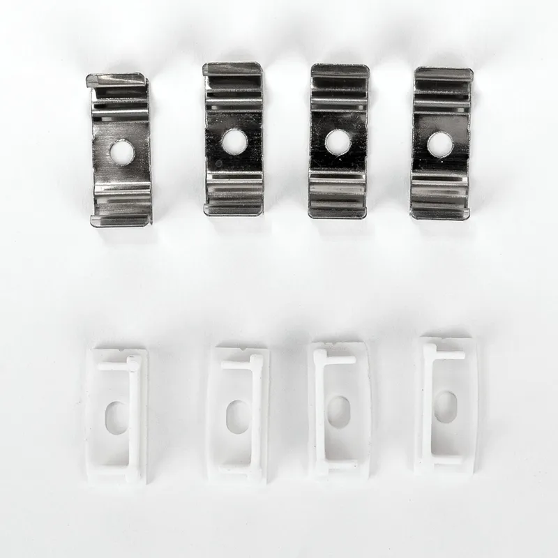 Profil Do LED Zestaw, ALU Na Dwie Taśmy V-TAC 2mb Klosz Mleczny 23,5x10mm VT-8108-W 5 Lat Gwarancji - Biały