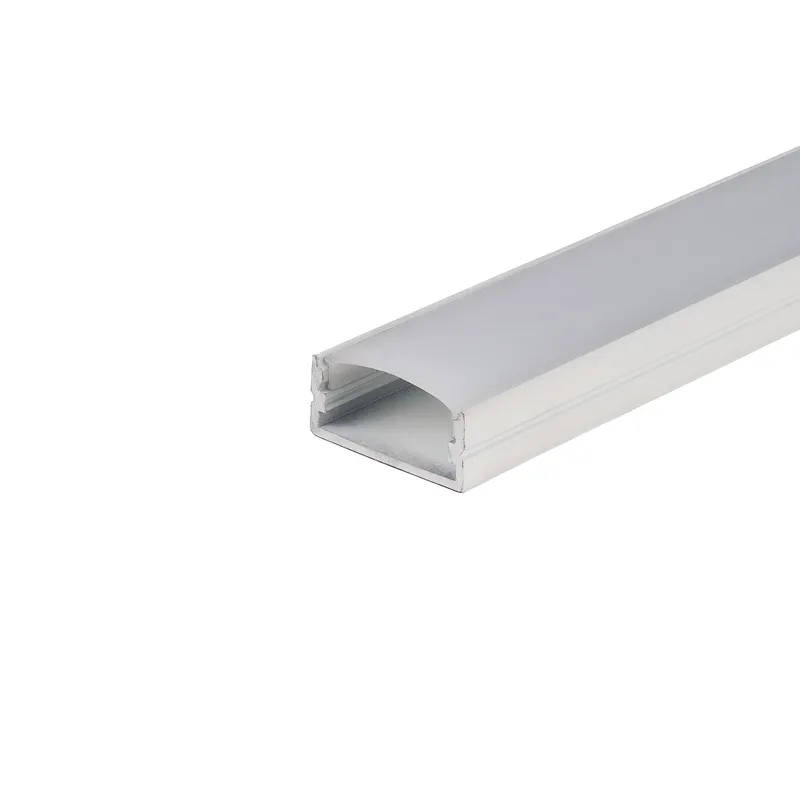 Profil Do LED Zestaw, ALU Na Dwie Taśmy V-TAC 2mb Klosz Mleczny 23,5x10mm VT-8108-W 5 Lat Gwarancji - Biały