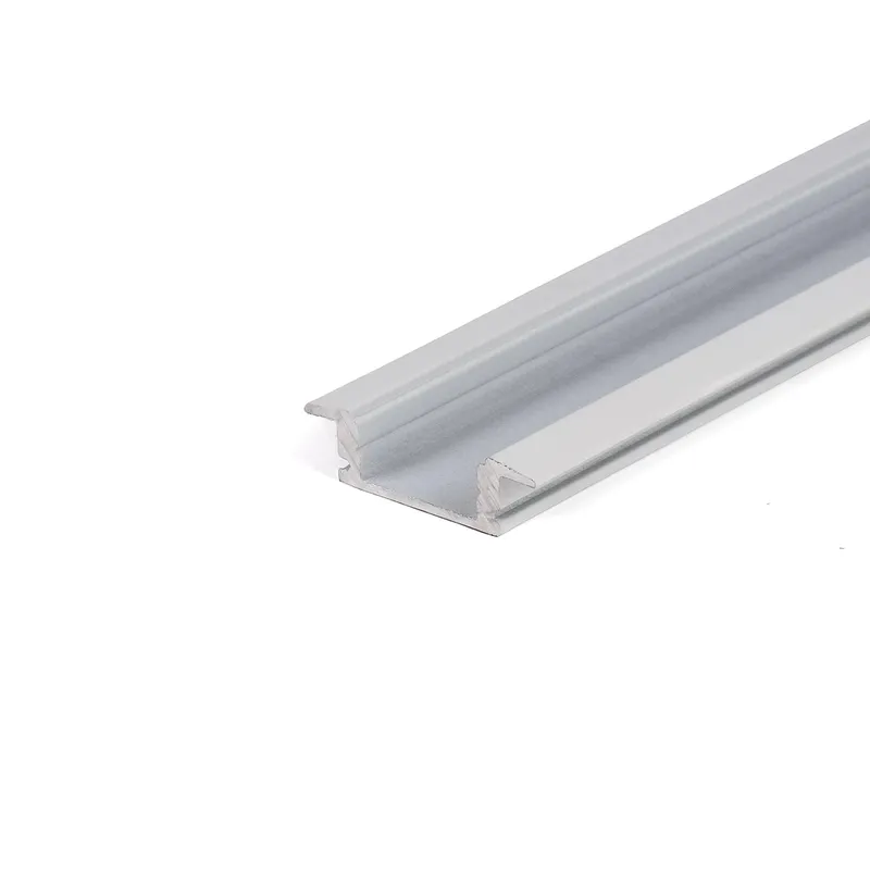 Profil Do LED Zestaw, ALU Wpuszczany V-TAC 2mb Klosz Mleczny 24,7x7mm VT-8106-W 5 Lat Gwarancji - Biały