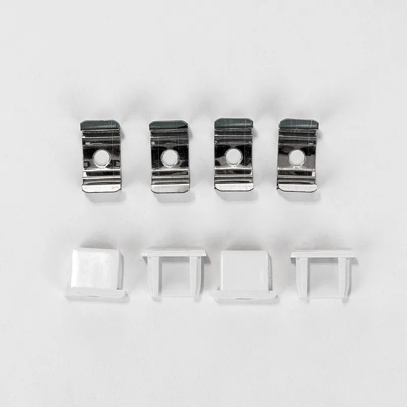 Profil Do LED Zestaw, ALU Anodowany V-TAC 2mb Klosz Mleczny 16x7mm VT-9327 5 Lat Gwarancji