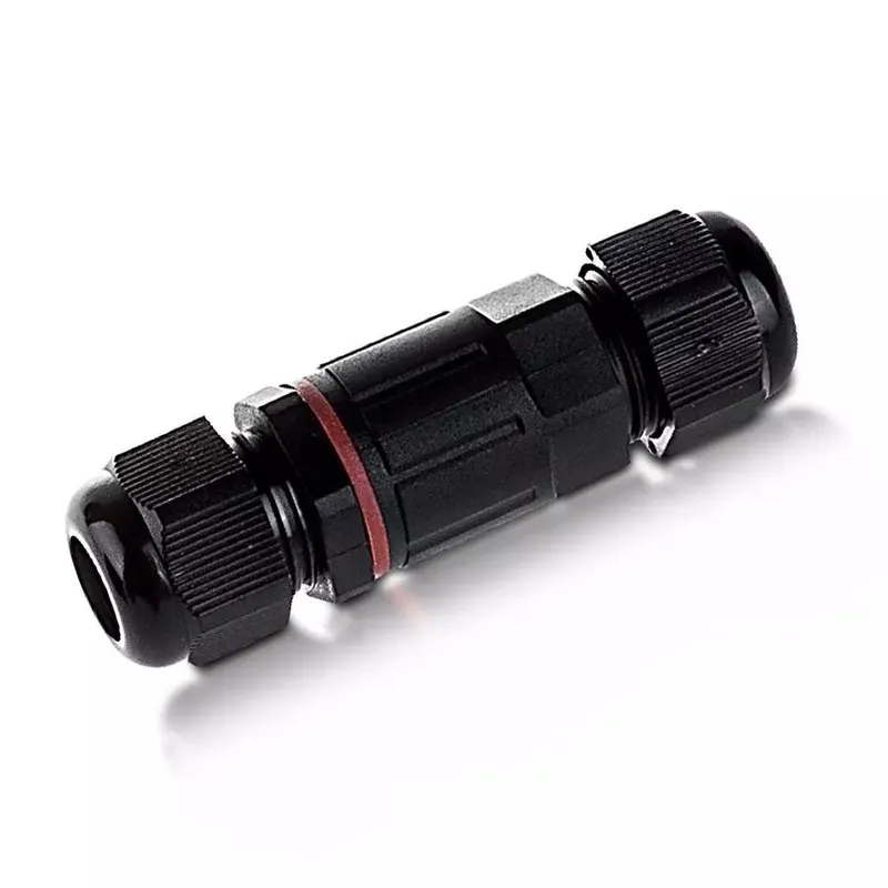 Złączka Mufa Hermetyczna 2X3PIN Średnica Przewodu 4-6,5MM IP68 V-TAC VT-792 - Czarna