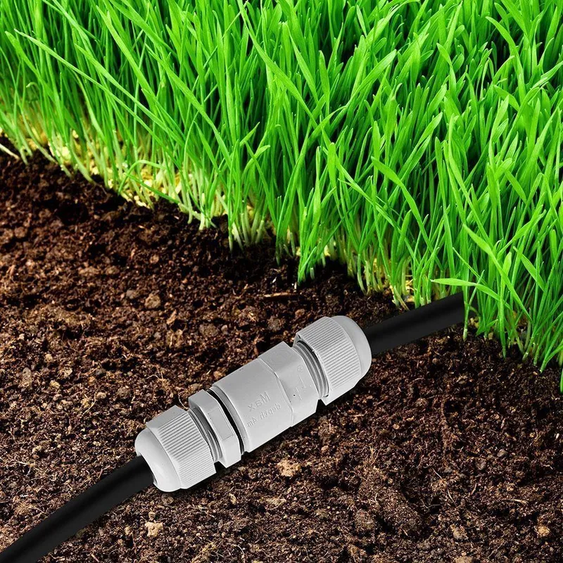 Złączka Mufa Hermetyczna 2X3PIN Średnica Przewodu 4-6,5MM IP68 V-TAC VT-792 - Biała