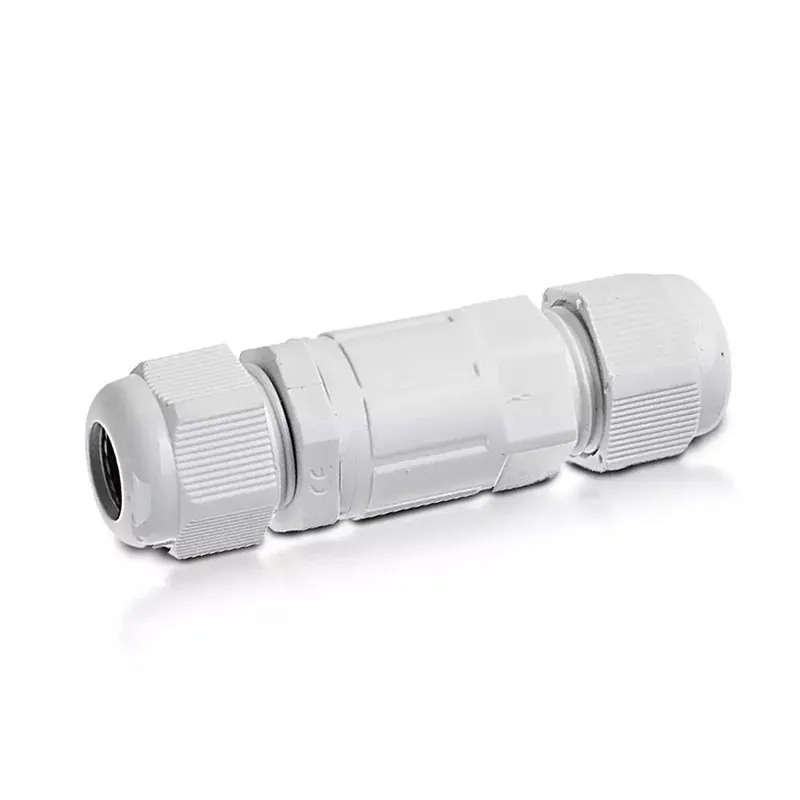 Złączka Mufa Hermetyczna 2X3PIN Średnica Przewodu 4-6,5MM IP68 V-TAC VT-792 - Biała