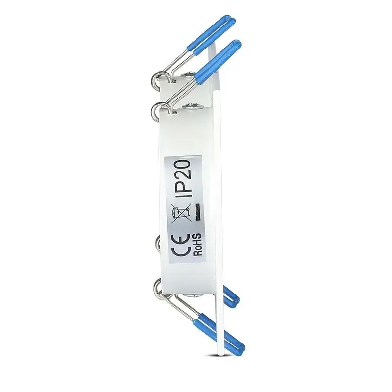 Oczko V-TAC Aluminiowe Odlew 2XGU10 Kwadrat VT-783SQ-WH - Białe