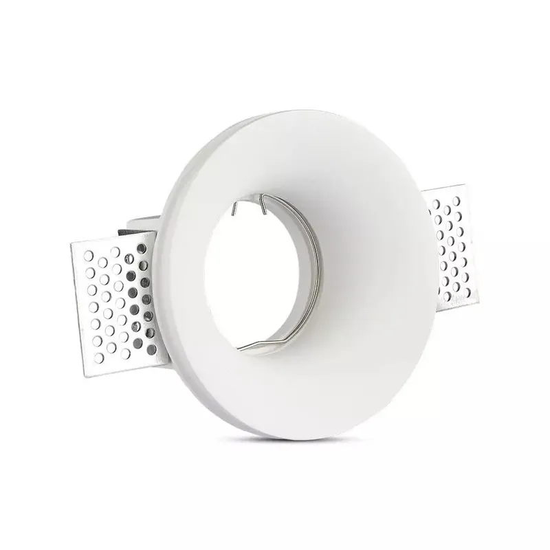 Oczko V-TAC Gips GU10 Wpuszczane Okrągłe FI.103 V-TAC VT-859RD - Białe
