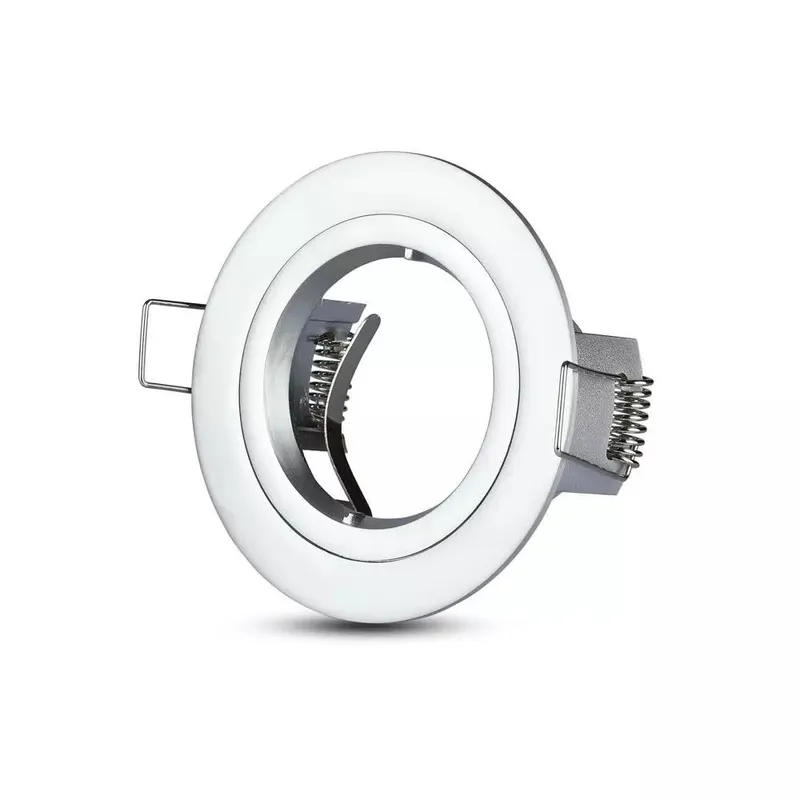 Oczko V-TAC Aluminiowe Odlew GU10 Okrągłe Srebrno Szary VT-774-MG