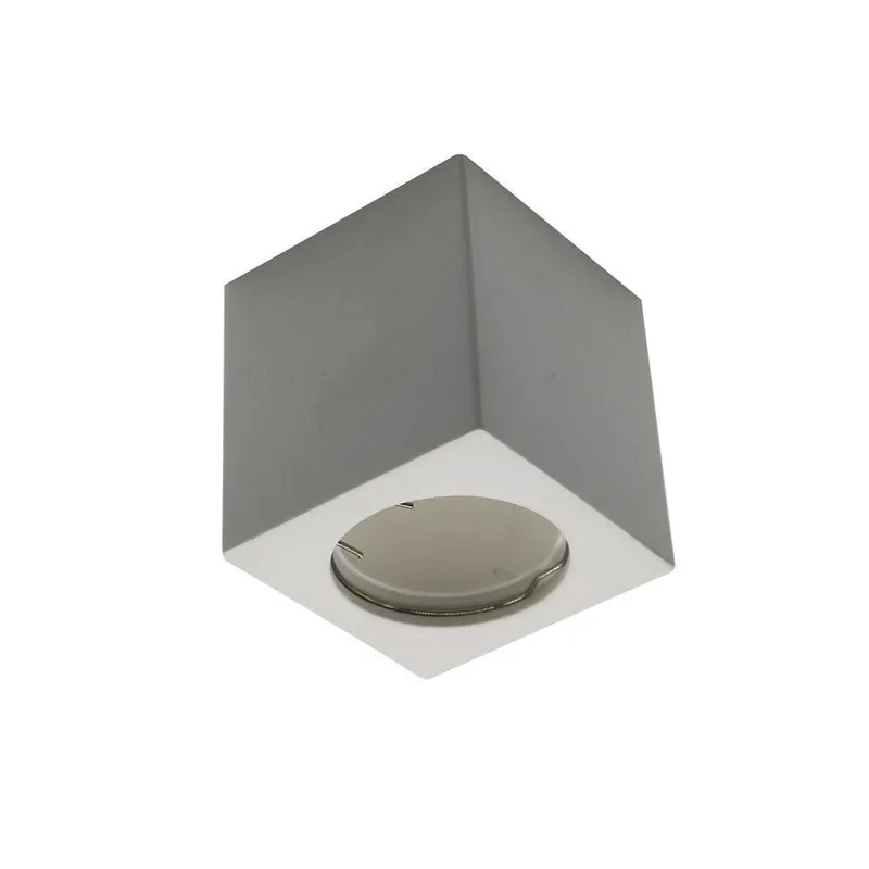 Oprawa V-TAC Gips GU10 Natynkowa Kwadrat Kostka 70x70x75mm VT-727SQ - Biała