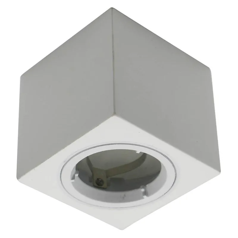 Oprawa V-TAC Gips GU10 Natynkowa Kwadrat Kostka 75x75x75mm VT-716SQ - Biała