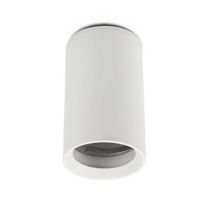 Oprawa V-TAC Aluminiowa GU10 Okrągła Natynkowa Tuba 60x100mm VT-807-W 3 Lata Gwarancji - Biała