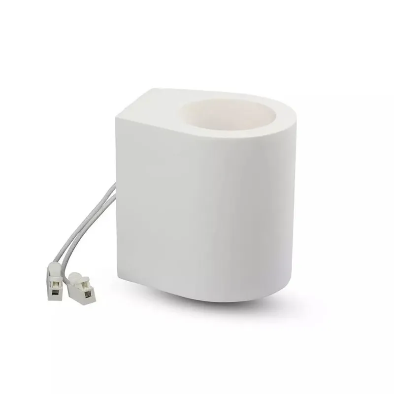 Kinkiet Ścienny Okrągły Gips G9 V-TAC VT-858RD - Biały