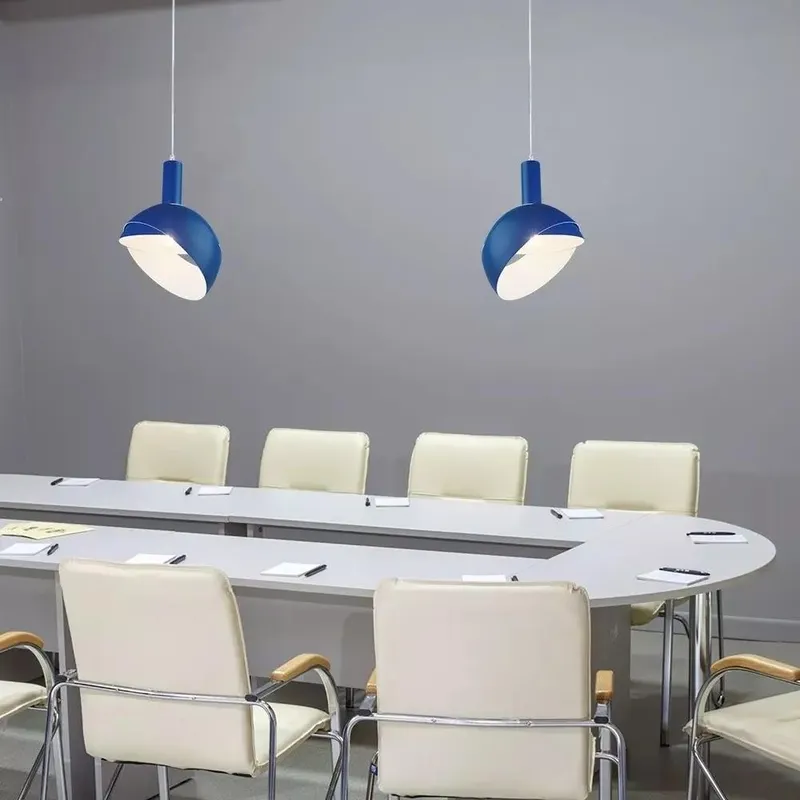 Oprawa Zwieszana V-TAC E14 Aluminium Klosz VT-7100-BL 5 Lat Gwarancji - Niebieski