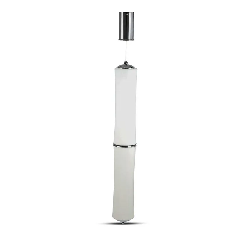 Oprawa Zwieszana LED V-TAC 40W LED Podwójny Bamboo Triac Ściemnianie VT-7050 3000K 2100LM 3 Lata Gwarancji - Biały