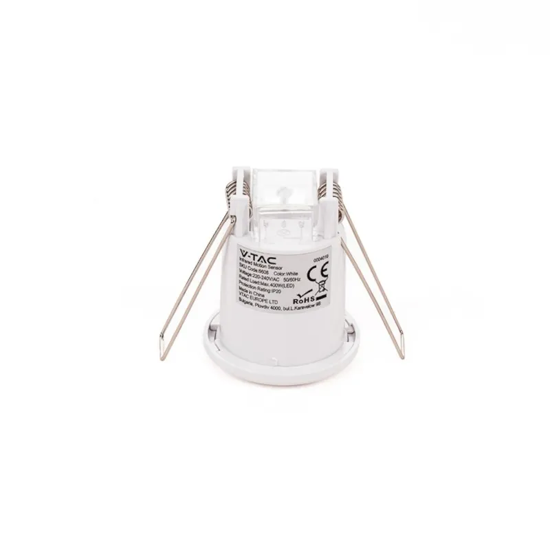 Czujnik Ruchu V-TAC Sufitowy 360ST FI50 400W VT-8092 5 Lat Gwarancji - Biały