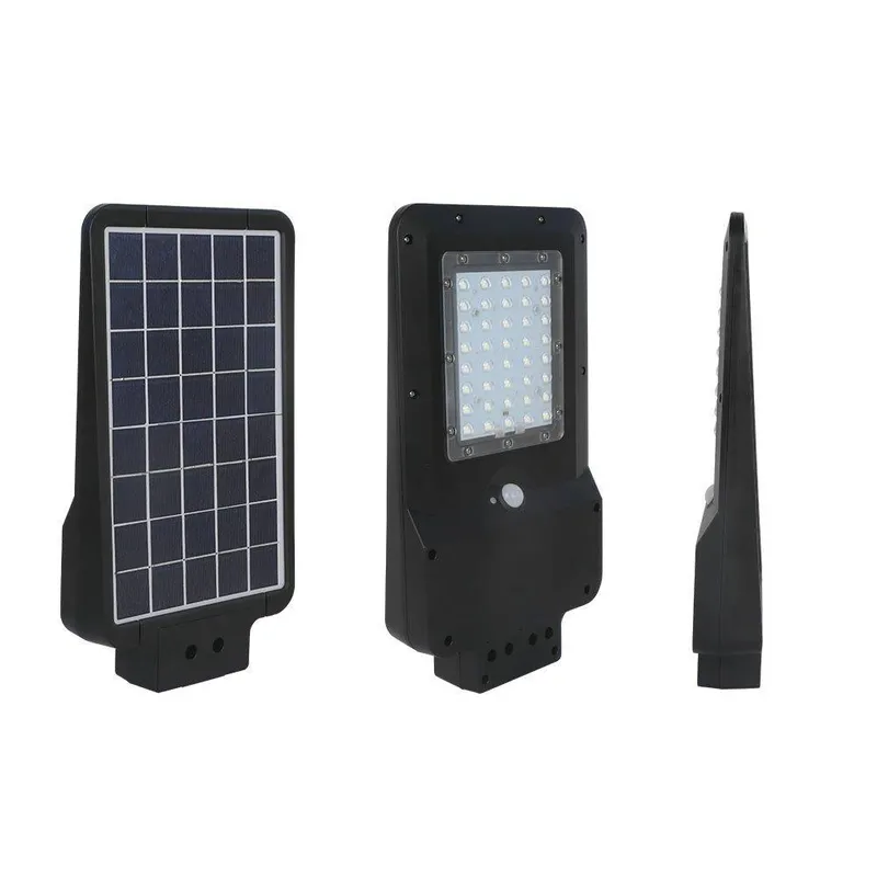 Naświetlacz Oprawa Uliczna V-TAC Solarna 15W LED ST-15 6000K 1600LM - Czarna