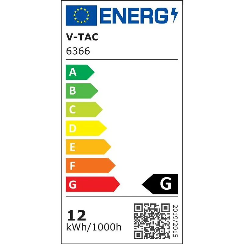Panel LED V-TAC 12W LED Chrom Okrągły Natynkowy VT-1205CH 6400K 1000LM