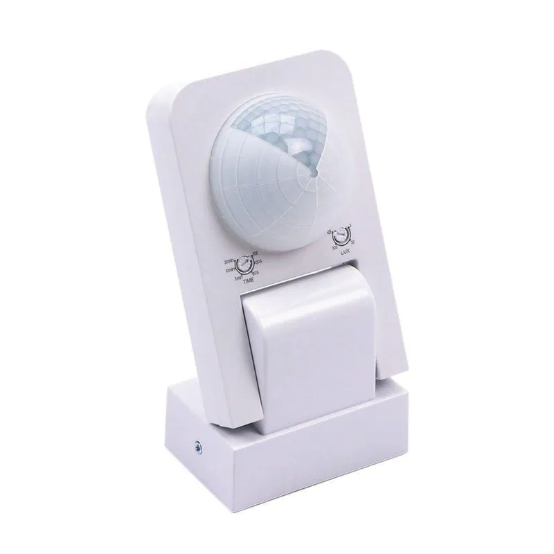 Czujnik Ruchu Podczerwień Ścienny 360ST 1000W LED V-TAC VT-8083-W - Biały