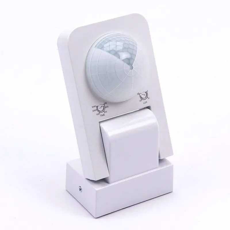 Czujnik Ruchu Podczerwień Ścienny 360ST 1000W LED V-TAC VT-8083-W - Biały